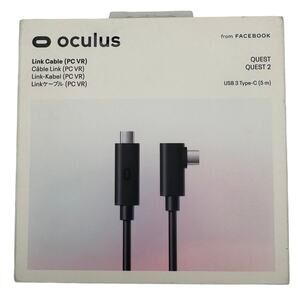 Oculus Link Cable (5m) USB 3.0 Type-C for Quest & Quest 2 VR PC Headset Cord